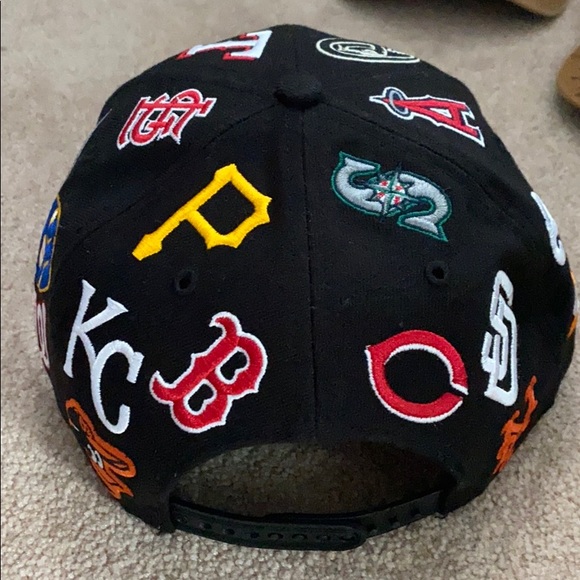 MLB all over team embroidered hat! Japan exclusive - Picture 2 of 4